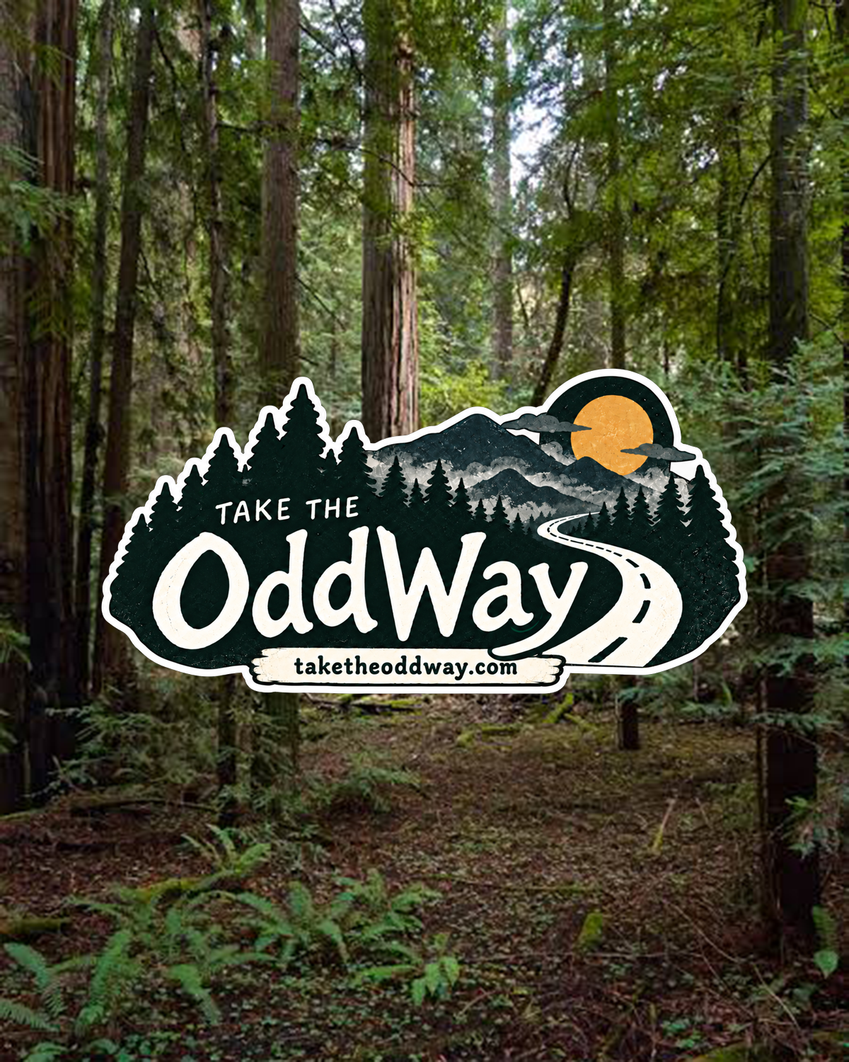 OddWay Logo Die Cut Sticker