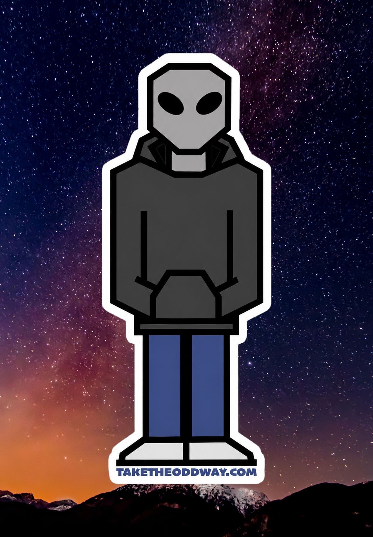 Six Die Cut Sticker